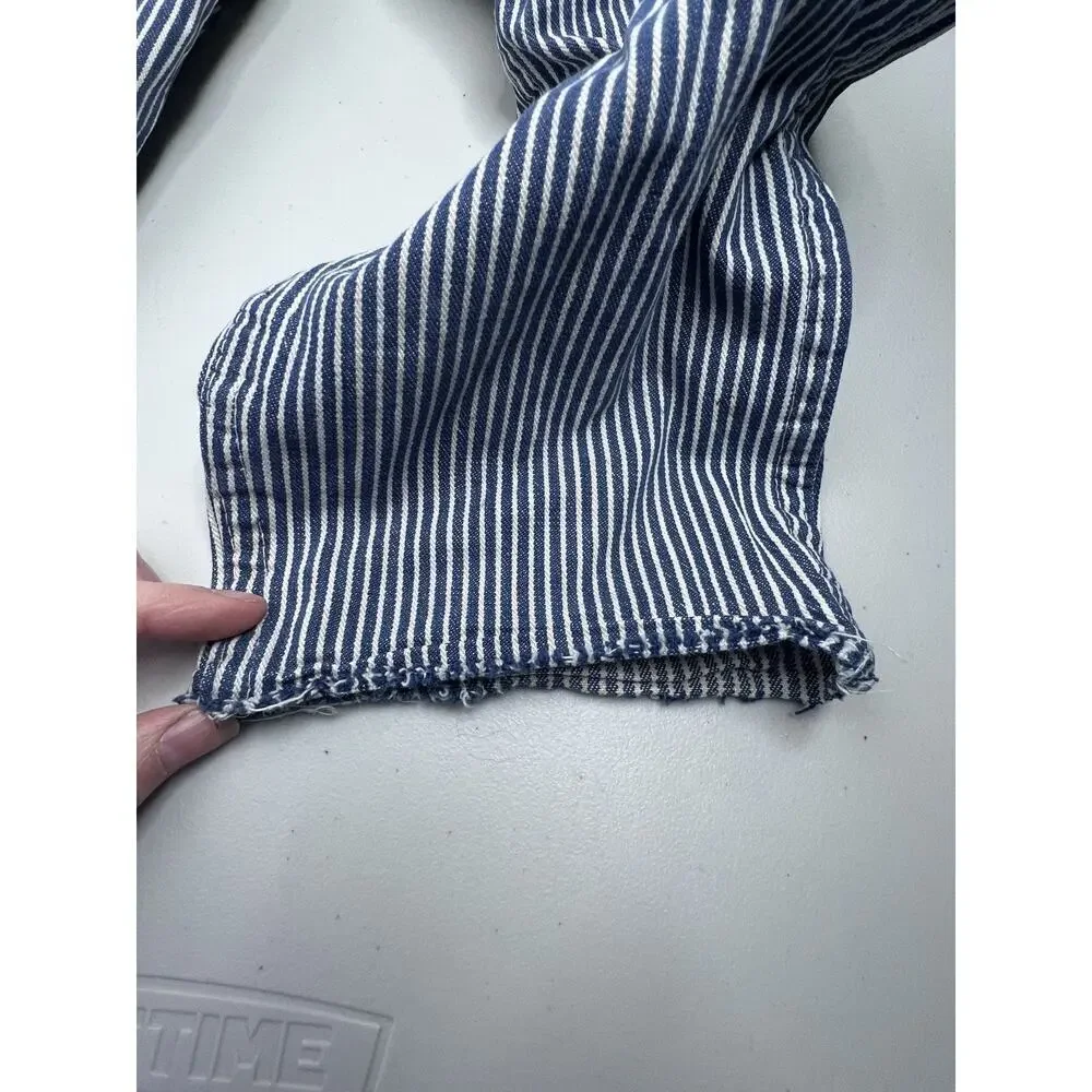 Vintage Child OshKosh B'Gosh Striped Sanforized Union Made Coveralls